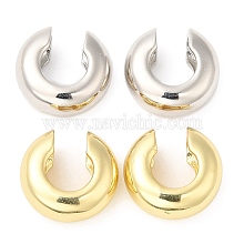 Rack Plating Brass Cuff Earrings AN5010