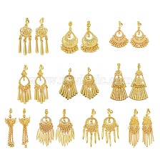 Bohemia Zinc Alloy Clip-on Earrings, Tassel Earring for Women