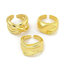 Brass Cuff Rings for Women, Cadmium Free & Lead Free