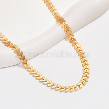 Fashionable Gold Plated Tassel Necklace for Women, Versatile Collarbone Chain