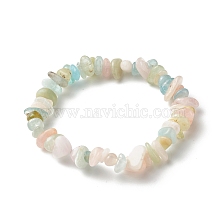 Natural & Synthetic Chip Bead Stretch Bracelets for Children