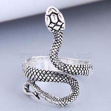  Wholesale Jewelry Fashion Retro Auspicious Snake Shaped Ring