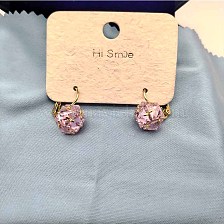 Niche design, light luxury, fashionable and fairy like, fresh and sweet earrings, tagram style, beautiful Japanese fashion, age reducing earrings