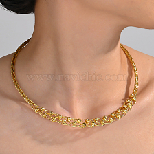 Elegant Vintage Style Adjustable Women's Necklace Gold Plated Fashion Item