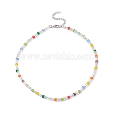 Glass Seed Beaded Necklace for Women