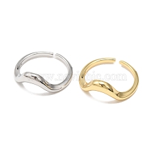 Brass Open Cuff Ring for Woman