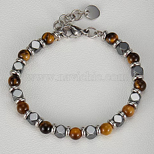 Stylish Unisex Stainless Steel Beaded Bracelet for Daily Wear