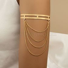 1 Piece Simple Style Geometric Alloy Plating Chain Women'S Arm Bracelet