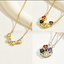 Lucky Clover Pendant Necklace for Women, Perfect Gift for Date