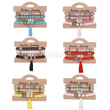 Commute Palm Plastic Resin Beaded Women's Bracelets