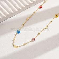 Elegant Summer Waist Chain with Iron Material and Water Drill Insets