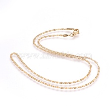 304 Stainless Steel Lumachina Chain Necklaces, with 304 Stainless Steel Clasps