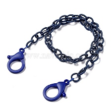 Personalized Nylon Cable Chain Necklaces, Eyeglass Chains, Handbag Chains, with Plastic Lobster Claw Clasps