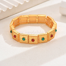 Elegant Vintage Exotic Style Water Diamond Bangle Bracelet for Women