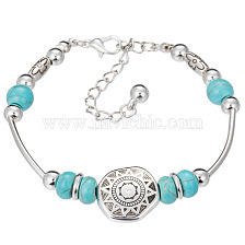 Bohemian Turquoise Beaded Bracelet Vintage Style Design Personality