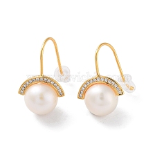 Natural Pearl Dangle Earrings for Women, with Sterling Silver Findings