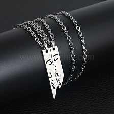 Casual Letter Stainless Steel Handmade Necklace