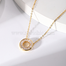 Elegant Women's Necklace with 18K Gold Plating for Casual and Workwear