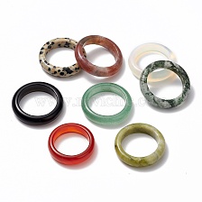 Gemstone Rings, Wide Band Rings