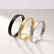 Stainless Steel Carved Pattern Classic Bracelet Fashion Couple Bracelet